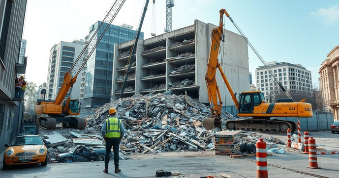 Demolição Controlada: Segurança e Eficiência em Projetos de Construção Demolição Controlada: Segurança e Eficiência em Projetos de Construção