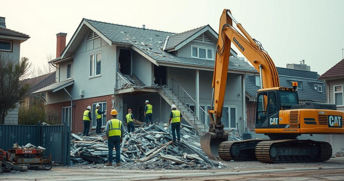 Demolição de Casas: Como Realizar o Processo de Forma Segura e Eficiente