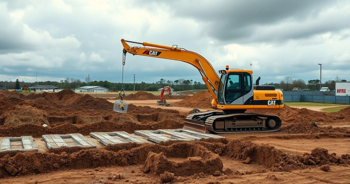Terraplanagem de terreno para construções eficientes