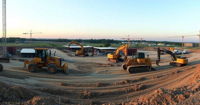 Terraplanagem na Construção Civil: Importância e Etapas Essenciais Terraplanagem na Construção Civil: Importância e Etapas Essenciais