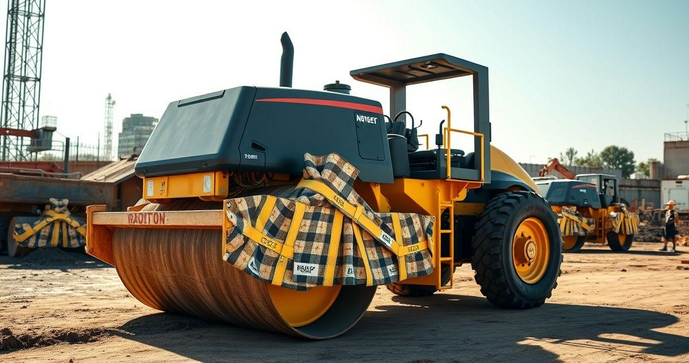Locação de rolo compactador é a solução ideal para obras eficientes e seguras Locação de rolo compactador é a solução ideal para obras eficientes e seguras