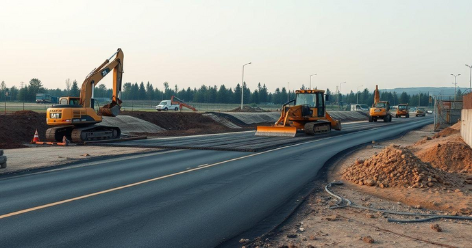 Terraplanagem e pavimentação essenciais para construção civil Terraplanagem e pavimentação essenciais para construção civil