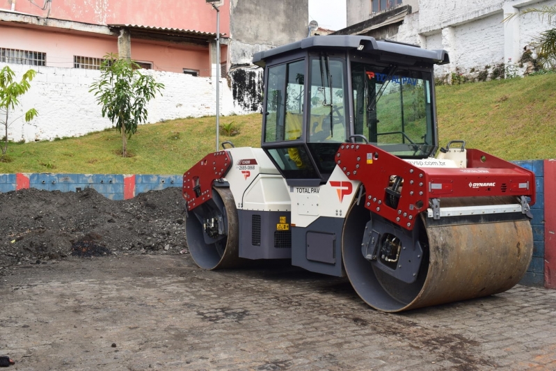 Custo para Locação de Rolo para Pavimentação Araçatuba - Locação de Rolo Compactador