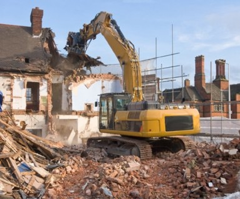 Empresa para Demolição Construção Civil Embu das Artes - Demolição de Casas
