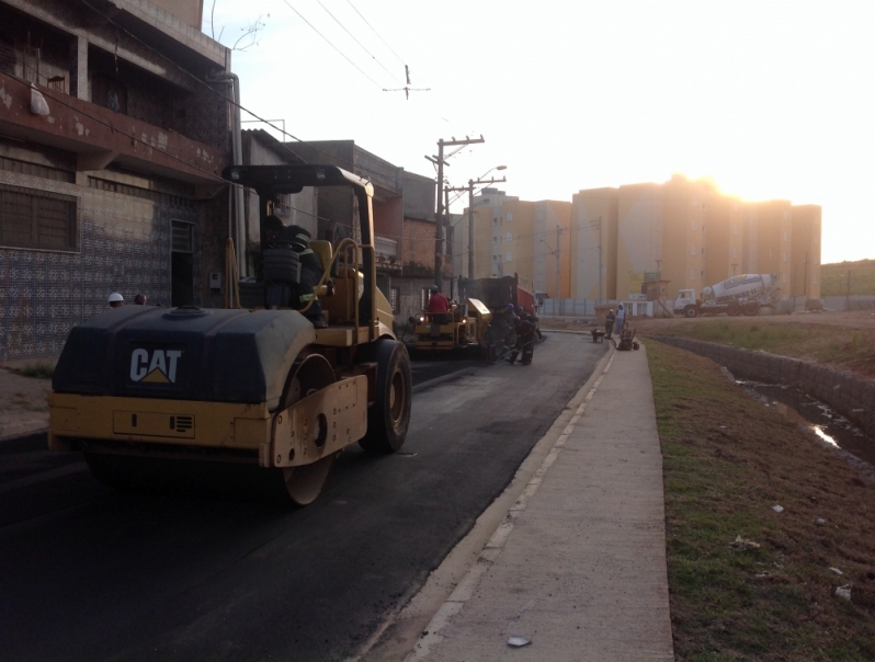 Empresa para Pavimentação Lama Asfáltica Guarulhos - Pavimentação Asfáltica com Borracha