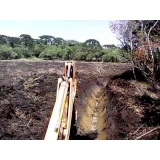 serviço para drenagem solo úmido Rio Claro
